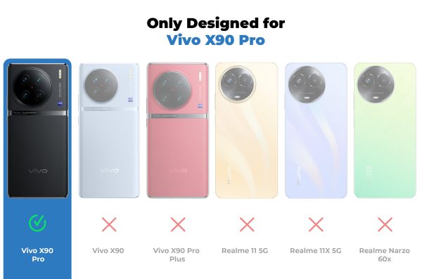 Premium Acrylic Transparent Back Cover for Vivo X90 Pro 5G Sale