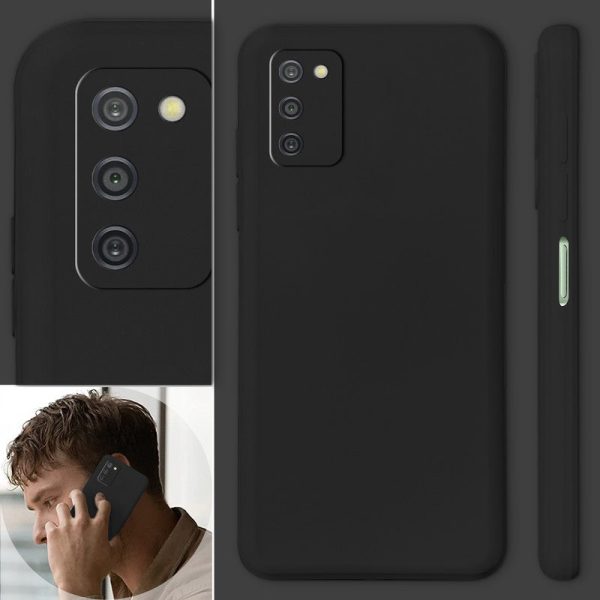 Premium Matte Silicone Back Cover for Samsung A03s For Cheap