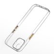 Transparent Back with Color Buttons Back Cover for Apple iPhone 13 on Sale