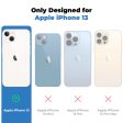 Transparent Back with Color Buttons Back Cover for Apple iPhone 13 on Sale