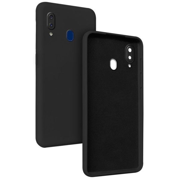 Premium Matte Silicone Back Cover for Samsung A20 Online