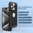 Ultra Slim Full Coverage Heat Sink Case with Honeycomb Mesh Back Cover For Apple iPhone 15 Pro Max Online