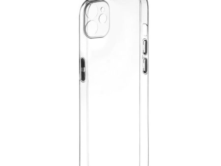 Transparent Back with Color Buttons Back Cover for Apple iPhone 11 Online now