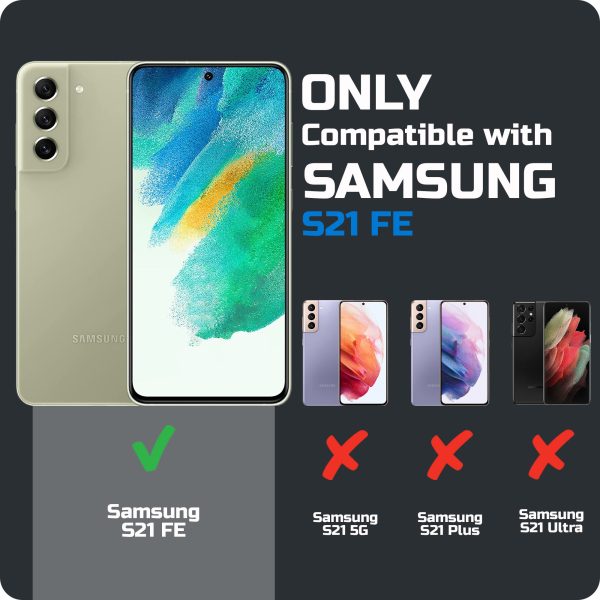 Premium Matte Silicone Back Cover for Samsung S21 FE 5G For Cheap