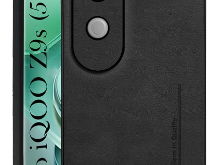 For Vivo iQOO Z9s Back Cover Case (Professional Vegan Leather | Camera Protection | Slim & Soft) Hot on Sale