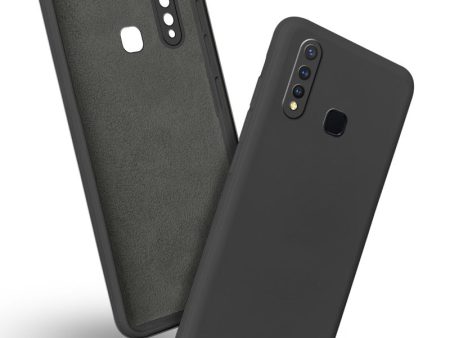 Premium Matte Silicone Back Cover for Vivo Y19 Discount