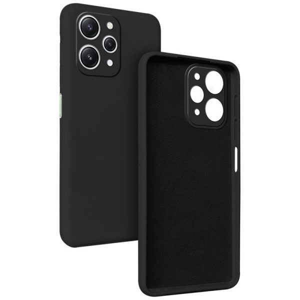 Premium Matte Silicone Back Cover for Redmi 12 4G For Discount