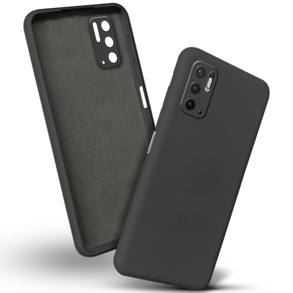 Premium Matte Silicone Back Cover for Redmi Note 10 5G Online now