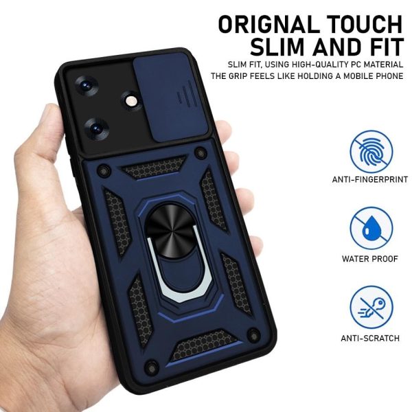 For Tecno Spark 10 | Tecno Spark 10C Back Cover Case (Hybrid Dual Armor Polycarbonate) Online now