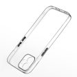 Transparent Back with Color Buttons Back Cover for Apple iPhone 12 Online Sale