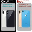 Cute Trendy Semi Transparent Foldable Built in Stand Back Cover for Apple iPhone X Discount