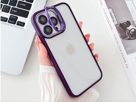 Transparent case with camera ring stand lens protector Back cover for Apple iPhone 15 Cheap