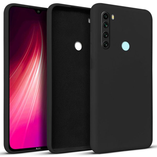 Premium Matte Silicone Back Cover for Redmi Note 8 Online now