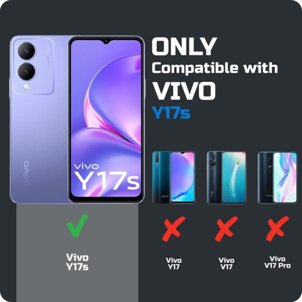 Premium Acrylic Transparent Back Cover for Vivo Y17s Discount