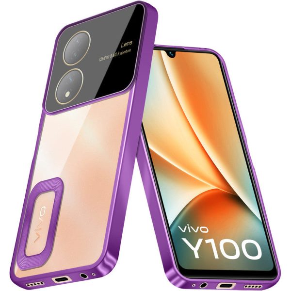 Transparent Camera Lens Protection Back Cover for Vivo Y100 Online Hot Sale