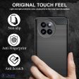 For Xiaomi 14 Civi 5G Back Cover Case (Hybrid Armor Case | Carbon Fiber Shockproof | Soft and Flexible) Online now