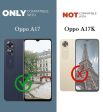 For Oppo A17 Flip Cover Case (Professional Dual Stitch Leather Elegant Finish) Sale