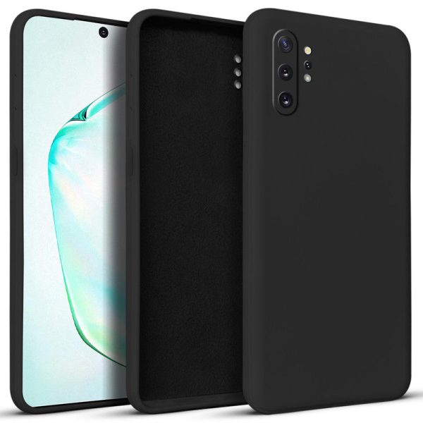 Premium Matte Silicone Back Cover for Samsung Note 10 Pro on Sale