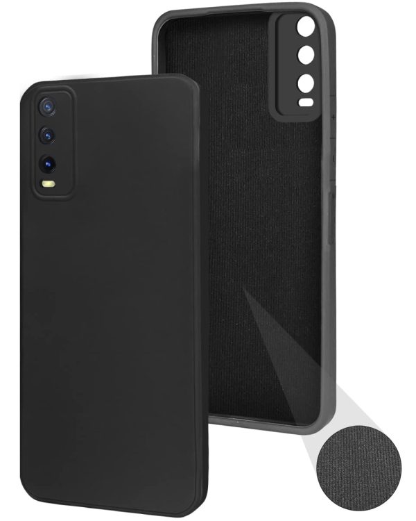 For Vivo Y12s Back Cover Case (Inside Fiber Cloth | Smooth Matte Finish | Elegant Professional Look) on Sale