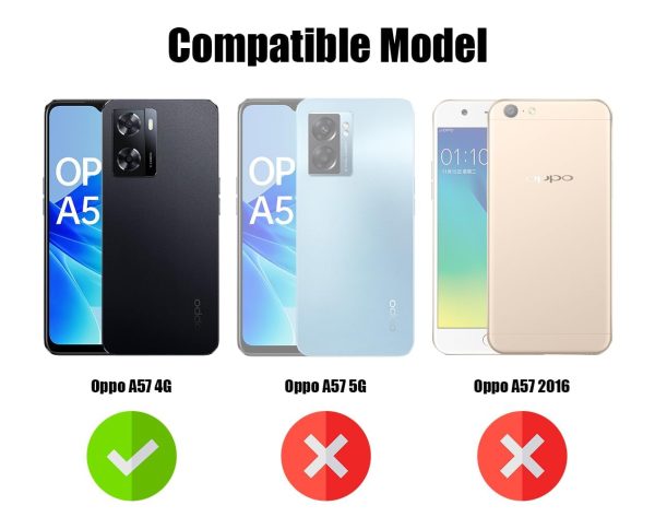 For Oppo A57 2022 Back Cover Case (Minimalist Professional Leather | Shockproof Metal Camera Protection) Online