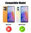 For Oppo F21 Pro 5G Back Cover Case (Silicone Crystal Clear | Pure Camera Protection | Soft and Flexible for Charger and Headphone sockets | Shockproof Bumpers) Supply