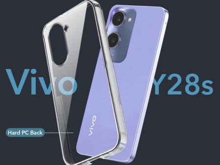 For Vivo T3 Lite 5G | Vivo Y28s 5G Back Cover (Hard Anti Yellow Clear Case | Drop & Camera Protection | Shockproof Polycarbonate) Online now