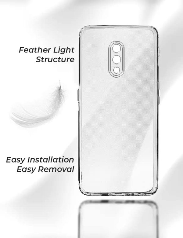 For OnePlus 7 Back Cover Case (Silicone Crystal Clear | Pure Camera Protection | Soft and Flexible for Charger and Headphone sockets | Shockproof Bumpers) Hot on Sale