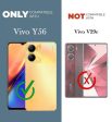 For Vivo Y56 5G  Back Cover Case (Shockproof with Polycarbonate Clear Panel) Discount