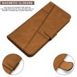 For Samsung Galaxy M04 | F04 Flip Cover Case (Stitched Leather with Magnetic Closure) Supply