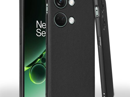 Dotted Back Case for OnePlus Nord 3 5G (Synthetic Leather Hybrid Protective Case -Black) Supply