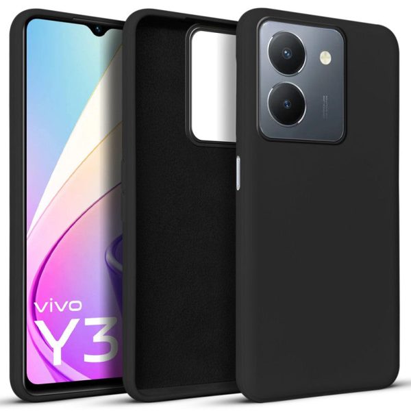 Premium Matte Silicone Back Cover for Vivo Y36 4G Online now