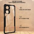 For Vivo Y27 Back Cover Case (Shockproof with Polycarbonate Clear Panel) For Cheap