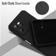 For Realme C35 Back Cover Case (Matte Finish Silicone with Fiber Cloth) Online Sale