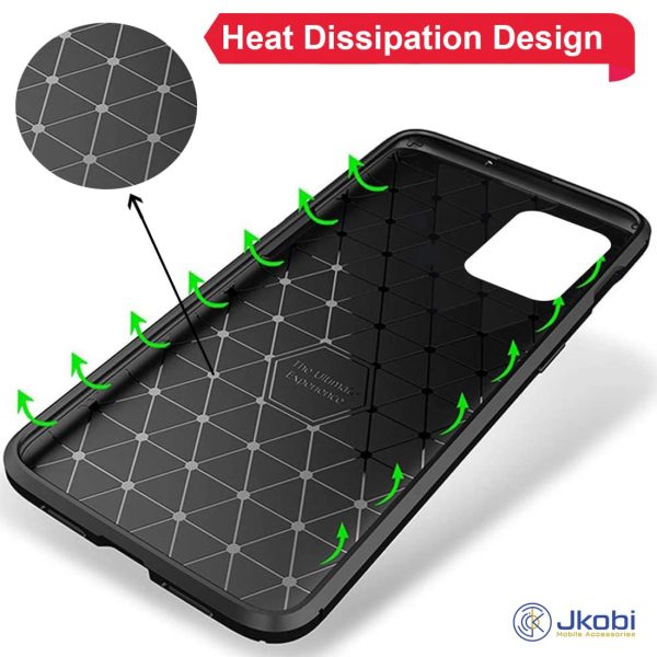 For Vivo Y21e | Vivo Y21A | Vivo Y32 Back Cover Case (Hybrid Armor Case | Carbon Fiber Shockproof | Soft and Flexible) For Cheap