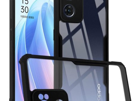 For Oppo Reno7 5G | Reno 7 5G Back Cover Case (Shockproof with Polycarbonate Clear Panel) Online