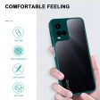 For Vivo Y33s Back Cover Case (PC - Crystal Clear | Flexible Glass Back | Camera Protection | Airbag Shockproof Grip) Online now