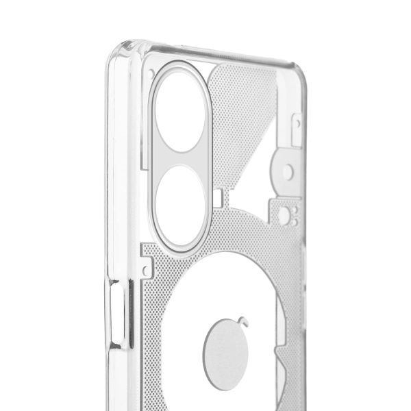 Designed Transparent Back Case for Oppo F23 5G Frosted Cover Matte Silicone TPU Discount