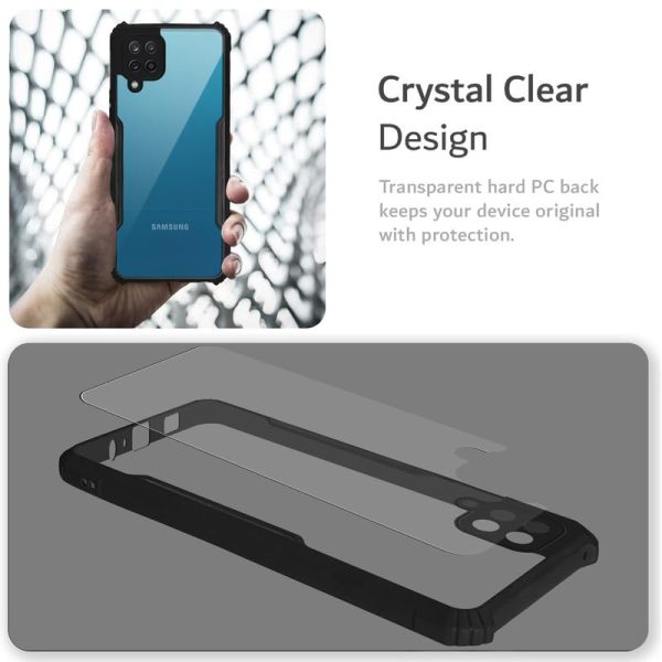 Premium Acrylic Transparent Back Cover for Samsung A12 For Cheap