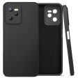 For Realme C35 Back Cover Case (Matte Finish Silicone with Fiber Cloth) Online Sale