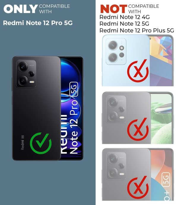 Premium Acrylic Transparent Back Cover for Redmi Note 12 Pro 5G Discount