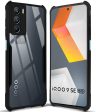 For Vivo IQOO 9 SE Back Cover Case (Shockproof with Polycarbonate Clear Panel) For Sale