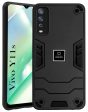 For Vivo Y11s Back Cover Case (Lightweight Hybrid Armor Shockproof Polycarbonate) For Discount