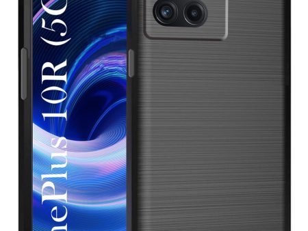 For OnePlus 10R Back Cover Case (Hybrid Armor Case | Carbon Fiber Shockproof | Soft and Flexible) Sale