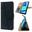 For Oppo A52 Flip Cover Case ( Stitched Leather with Magnetic Closure) Discount