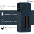 For Samsung Galaxy A13 5G Back Cover Case (Professional PU Leather | Strip Chain Holder Socket) Online now