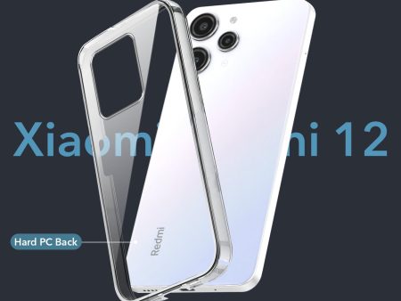 For Xiaomi Redmi 12 4G Back Cover Case (Hard Anti Yellow Clear Case | Drop & Camera Protection | Shockproof Polycarbonate) Online