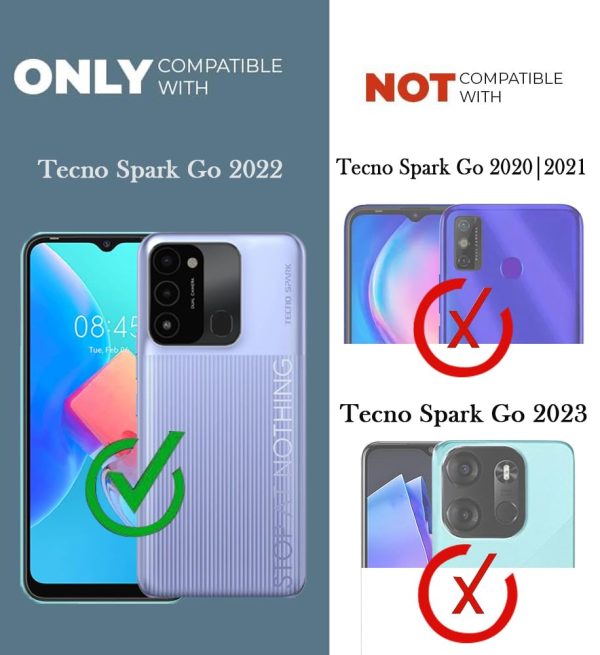 For Tecno Spark Go 2022 Back Cover Case (Minimalist Professional Leather | Shockproof Metal Camera Protection) Online now