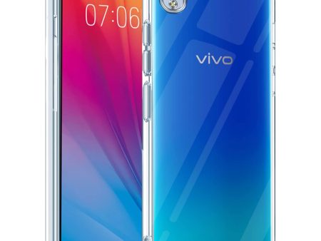 For Vivo Y91i Back Cover Case (Silicone Crystal Clear | Pure Camera Protection | Soft and Flexible for Charger and Headphone sockets | Shockproof Bumpers) Cheap