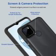 Translucent Matte Back Case Cover for Realme C21y | Realme C25y | Anti-Slip Back | Smooth Sides Soft -Black Online Sale