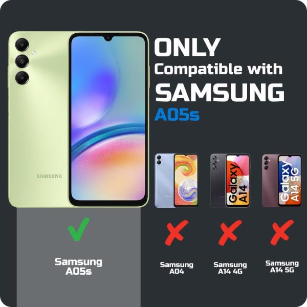 Premium Acrylic Transparent Back Cover for Samsung A05s on Sale